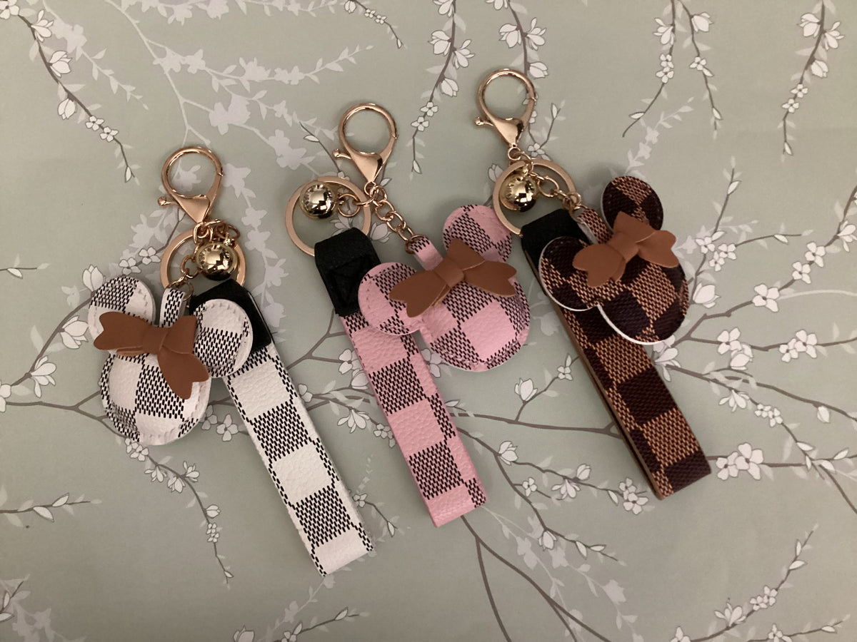 Minnie Inspired Keychain