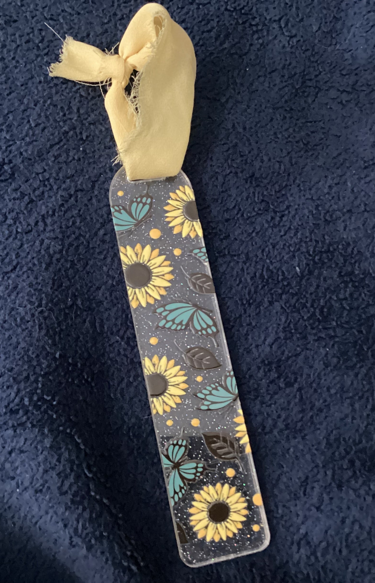 Butterflies & Sunflowers Bookmark