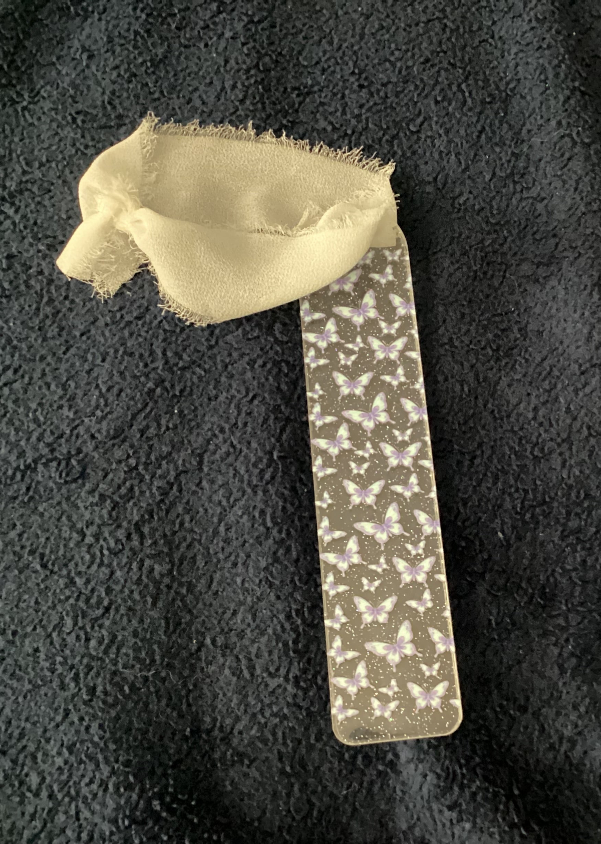 Blue Butterfly Bookmark