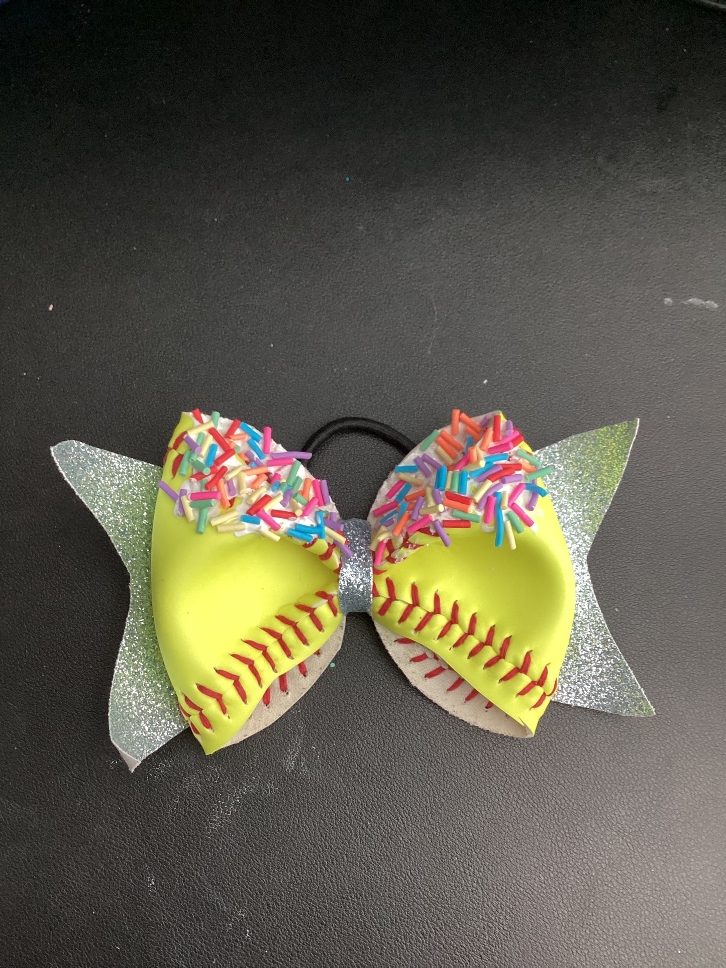 Softball Hair Bow
