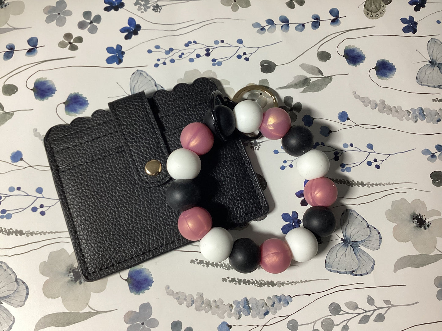 Rosie Wristlet Keychain and Wallet