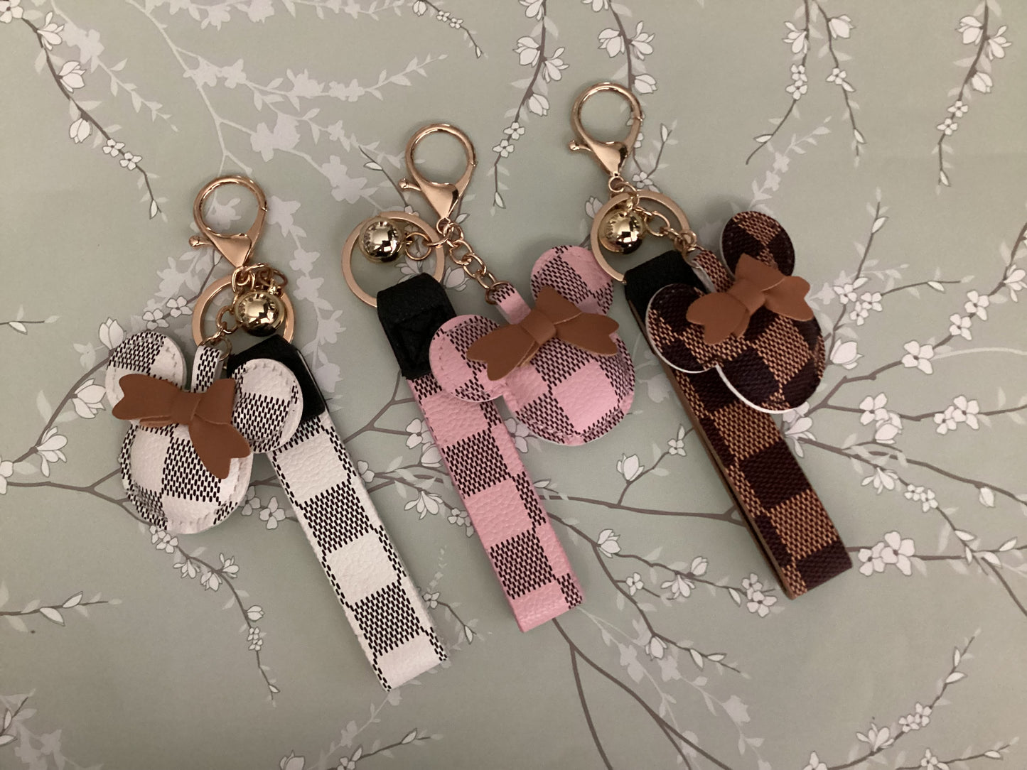 Minnie Inspired Keychain