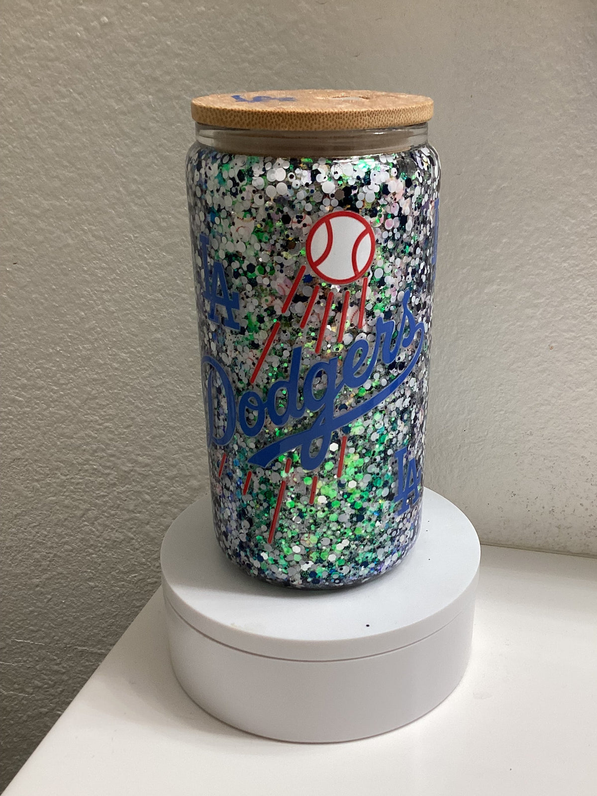 LA Baseball Snowglobe