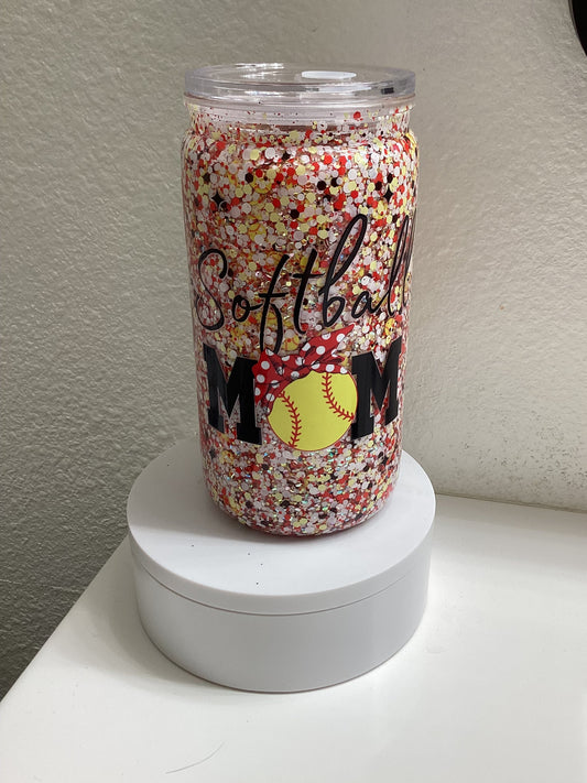 Softball Mom Snowglobe