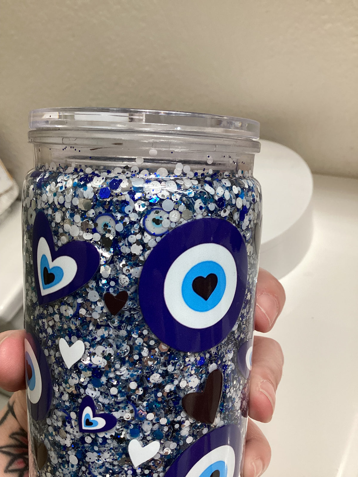 Evil Eye Snowglobe
