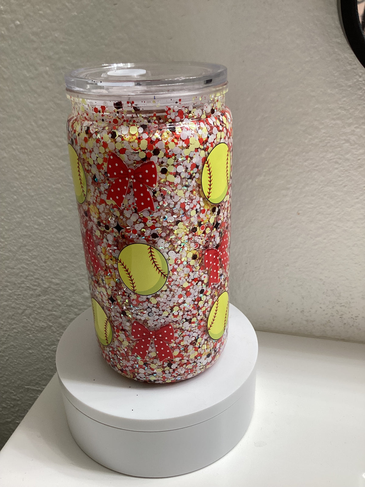 Softball Mom Snowglobe
